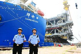 Saudi Aramco Mazan oil and Gas Gathering Platform