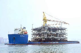 Saudi Aramco Mazan oil and Gas Gathering Platform