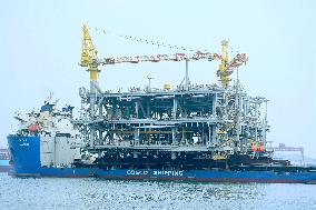 Saudi Aramco Mazan oil and Gas Gathering Platform