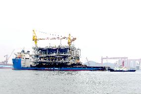 Saudi Aramco Mazan oil and Gas Gathering Platform