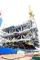 Saudi Aramco Mazan oil and Gas Gathering Platform