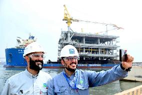 Saudi Aramco Mazan oil and Gas Gathering Platform