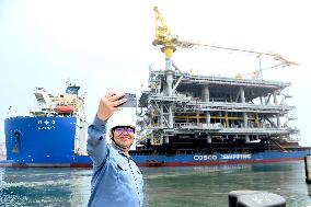 Saudi Aramco Mazan oil and Gas Gathering Platform