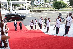 King Felipe VI Arrives In Dominican Republic