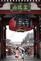 Powerful typhoon in eastern Japan