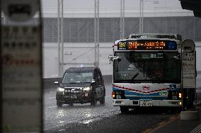 Typhoon Ampil Disrupts Air Traffic - Japan