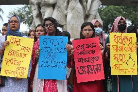 Kolkata Rape Case Students Protests - Dhaka