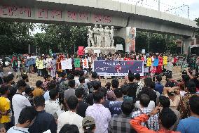 Kolkata Rape Case Students Protests - Dhaka