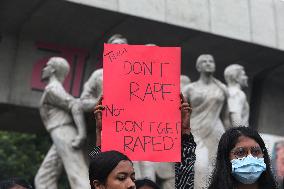 Kolkata Rape Case Students Protests - Dhaka