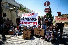 Protest In Jerusalem, Israel