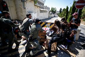 Protest In Jerusalem, Israel