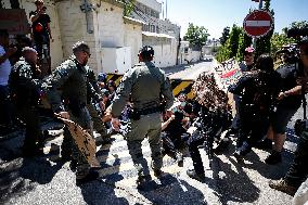 Protest In Jerusalem, Israel