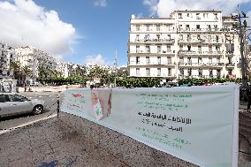 Poster Of The 2024 Presidential Vote In Algeria