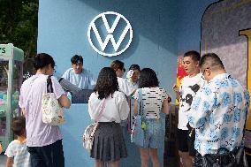 Cities Tour Of New ID. Buzz Of Saic Volkswagen In Shanghai