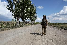 Soldiers of Ukraines 93rd Mechanized Brigade