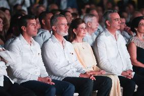 King Felipe VI Visits The Dominican Republic