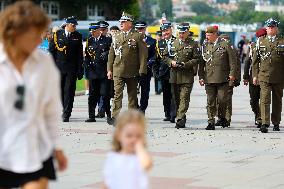 Celebration Of The Polish Army In Krakow