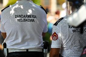 Celebration Of The Polish Army In Krakow