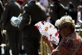 Celebration Of The Polish Army In Krakow