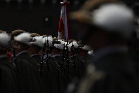 Celebration Of The Polish Army In Krakow