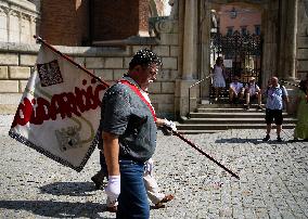 Celebration Of The Polish Army In Krakow