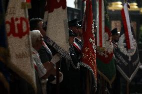 Celebration Of The Polish Army In Krakow