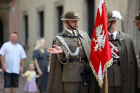 Celebration Of The Polish Army In Krakow