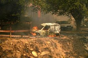 Wildfire In Izmir - Turkey