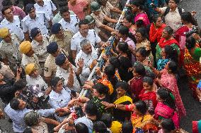 Protest In Kolkata.