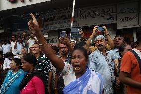 Protest In Kolkata,India,-16 August 2024