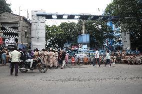 Protest In Kolkata,India,-16 August 2024