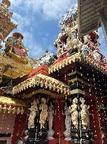 Pazhanchira Devi Temple During The Vishu Festival