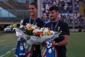 Italian soccer Serie B match - Brescia Calcio VS Palermo FC