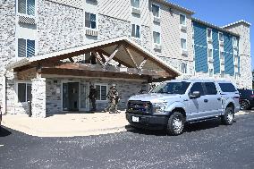 Raid At WoodSpring Suites Hotel In Carol Stream Illinois