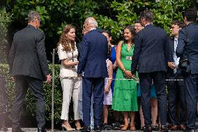 President Biden Departs the White House