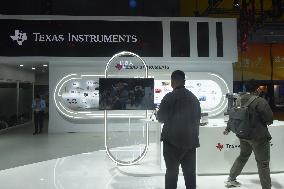 Texas Instruments Booth at The 6th CIIE in Shanghai