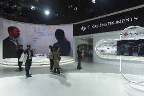 Texas Instruments Booth at The 6th CIIE in Shanghai