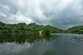 Historic Amer Sagar Lake 'Dam' Overflowing In Jaipur