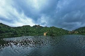 Historic Amer Sagar Lake 'Dam' Overflowing In Jaipur