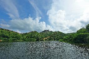 Historic Amer Sagar Lake 'Dam' Overflowing In Jaipur