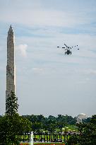 President Biden Departs The White House For Philadelphia