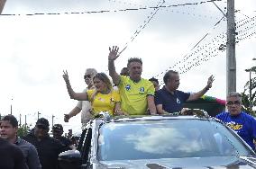 Former President Bolsonaro inaugurates route 22 in Rio Grande do Norte.