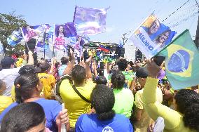 Former President Bolsonaro inaugurates route 22 in Rio Grande do Norte.