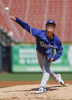 Baseball: Dodgers pitcher Yoshinobu Yamamoto