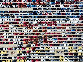 Vehicles Export at Lianyungang Port