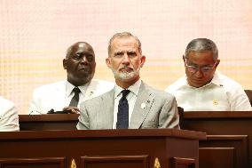 King Felipe VI visits the Dominican Republic