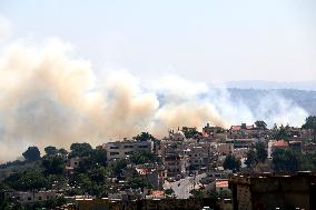 Israeli Airstrike In Southern Lebanon