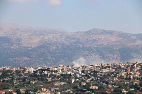 Israeli Airstrike In Southern Lebanon