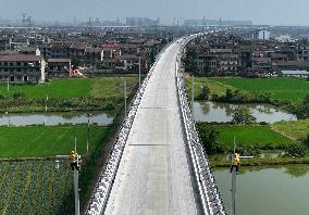 Beijing-hong Kong High-speed Railway Construction