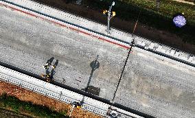 Beijing-hong Kong High-speed Railway Construction